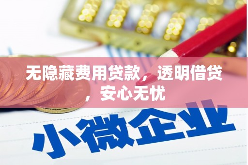 周村无隐藏费用贷款，透明借贷，安心无忧