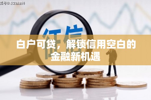 周村白户可贷，解锁信用空白的金融新机遇