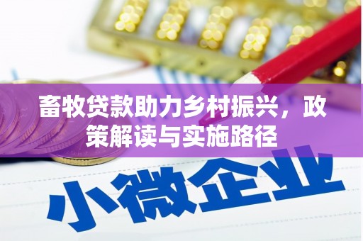 周村畜牧贷款助力乡村振兴，政策解读与实施路径