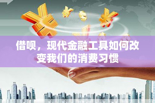 周村借呗，现代金融工具如何改变我们的消费习惯