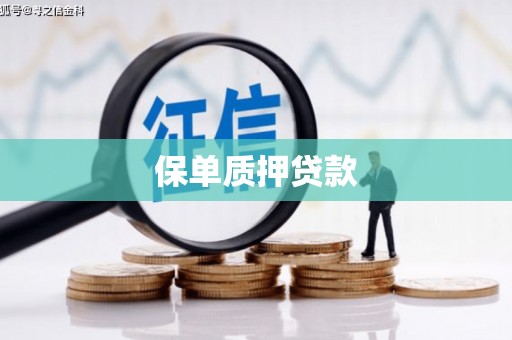 周村保单质押贷款